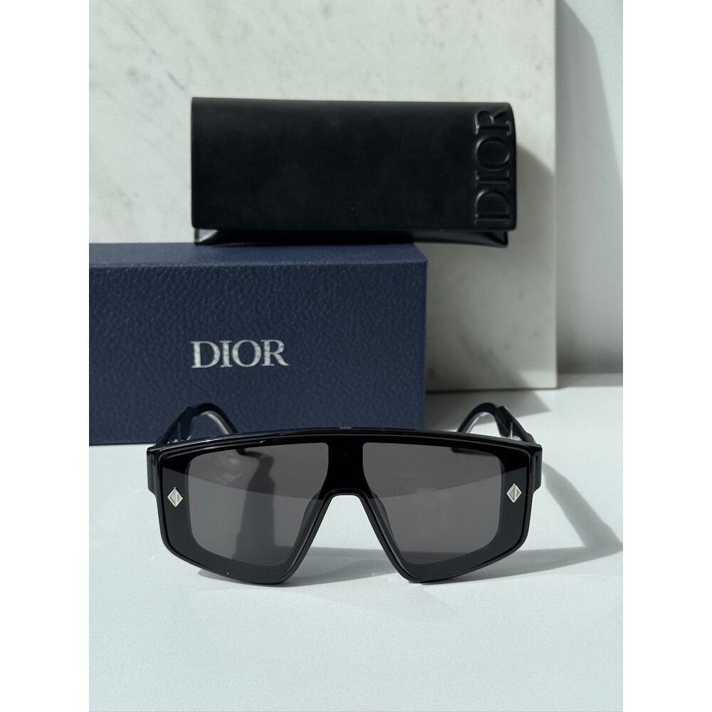 NEW Dior CD Diamond M1U Clip On Sunglasses in Black $740 - Picture 6 of 11